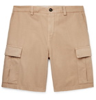 Brunello Cucinelli - Cotton-Twill Cargo Shorts - Brown