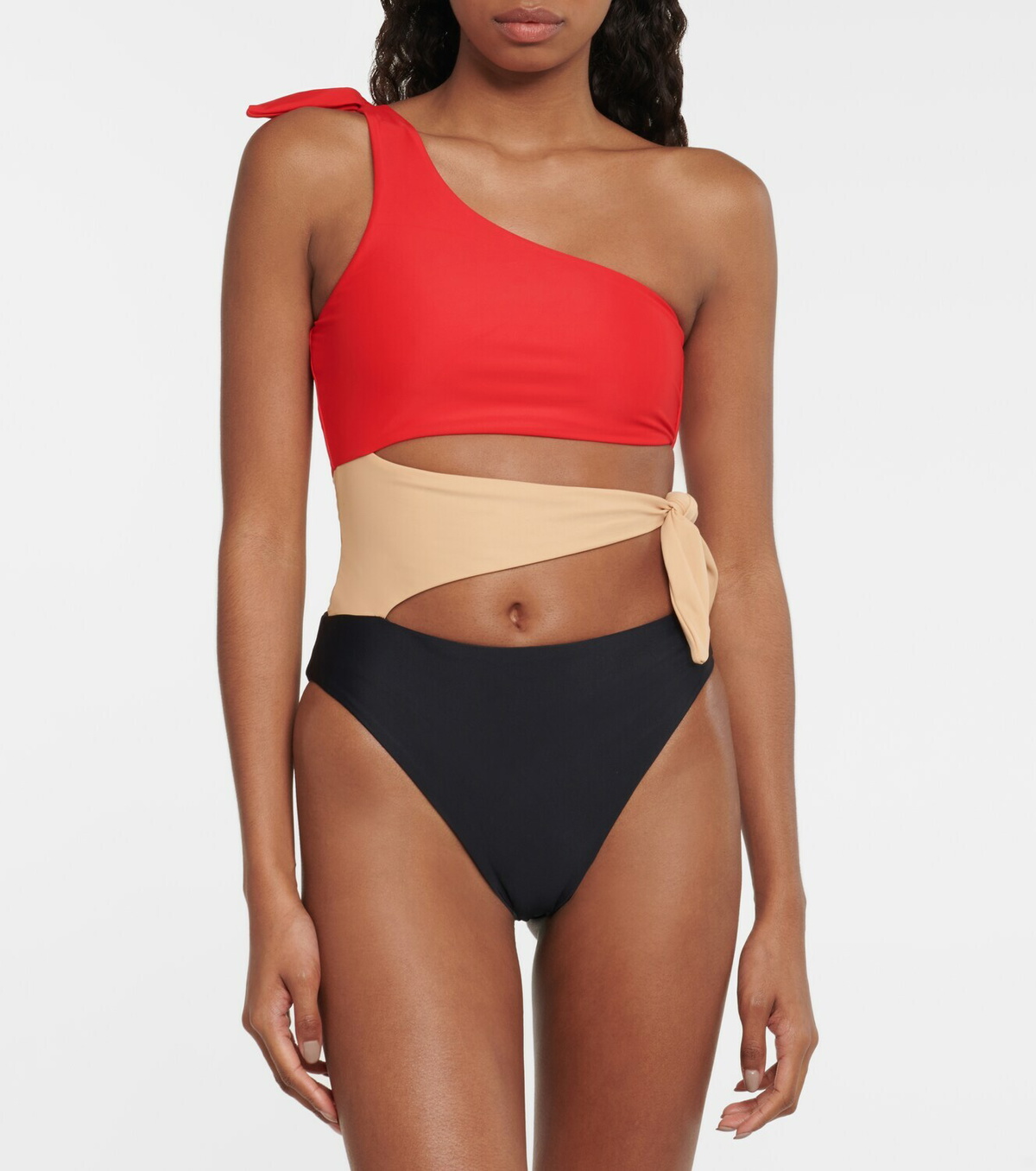 Rebecca Vallance Elena Bow One-Piece Swimsuit