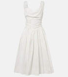 Vivienne Westwood Sunday floral cotton-blend corset dress