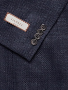 Canali - Kei Unstructured Wool, Silk and Cashmere-Blend Blazer - Blue