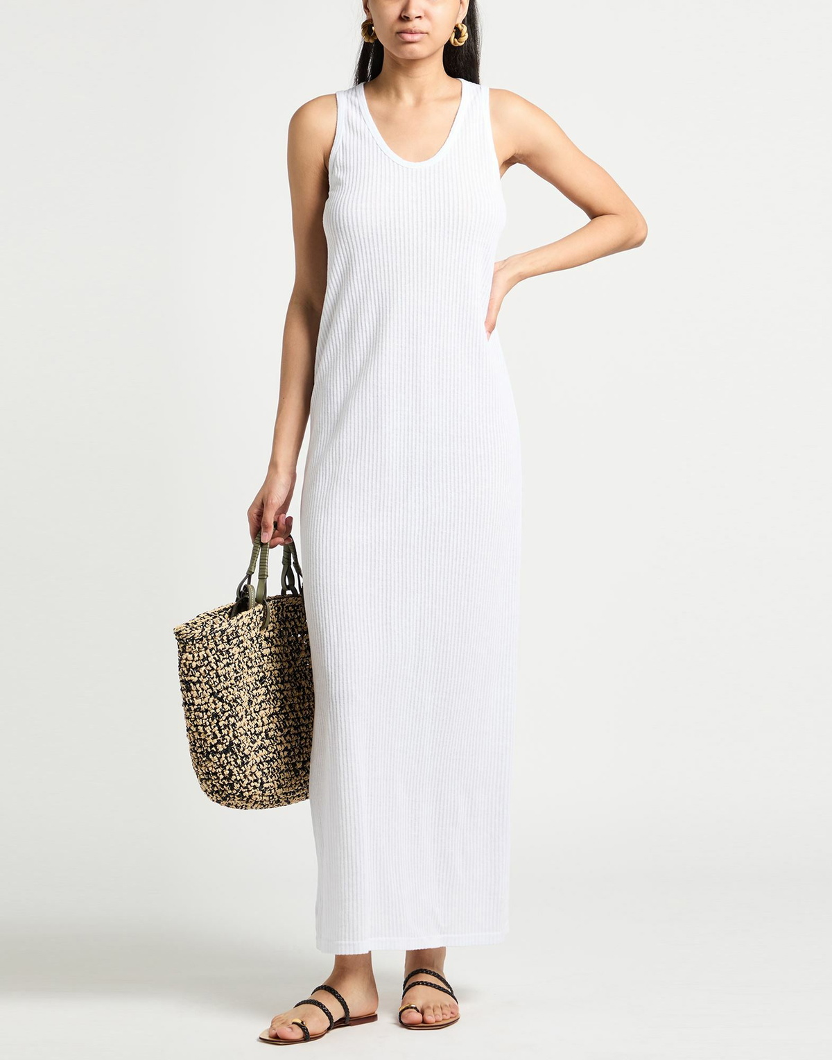 Crossley Womens Maxi dress in White