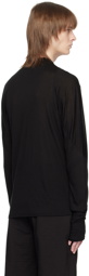 Post Archive Faction (PAF) Black Paneled Long Sleeve T-Shirt