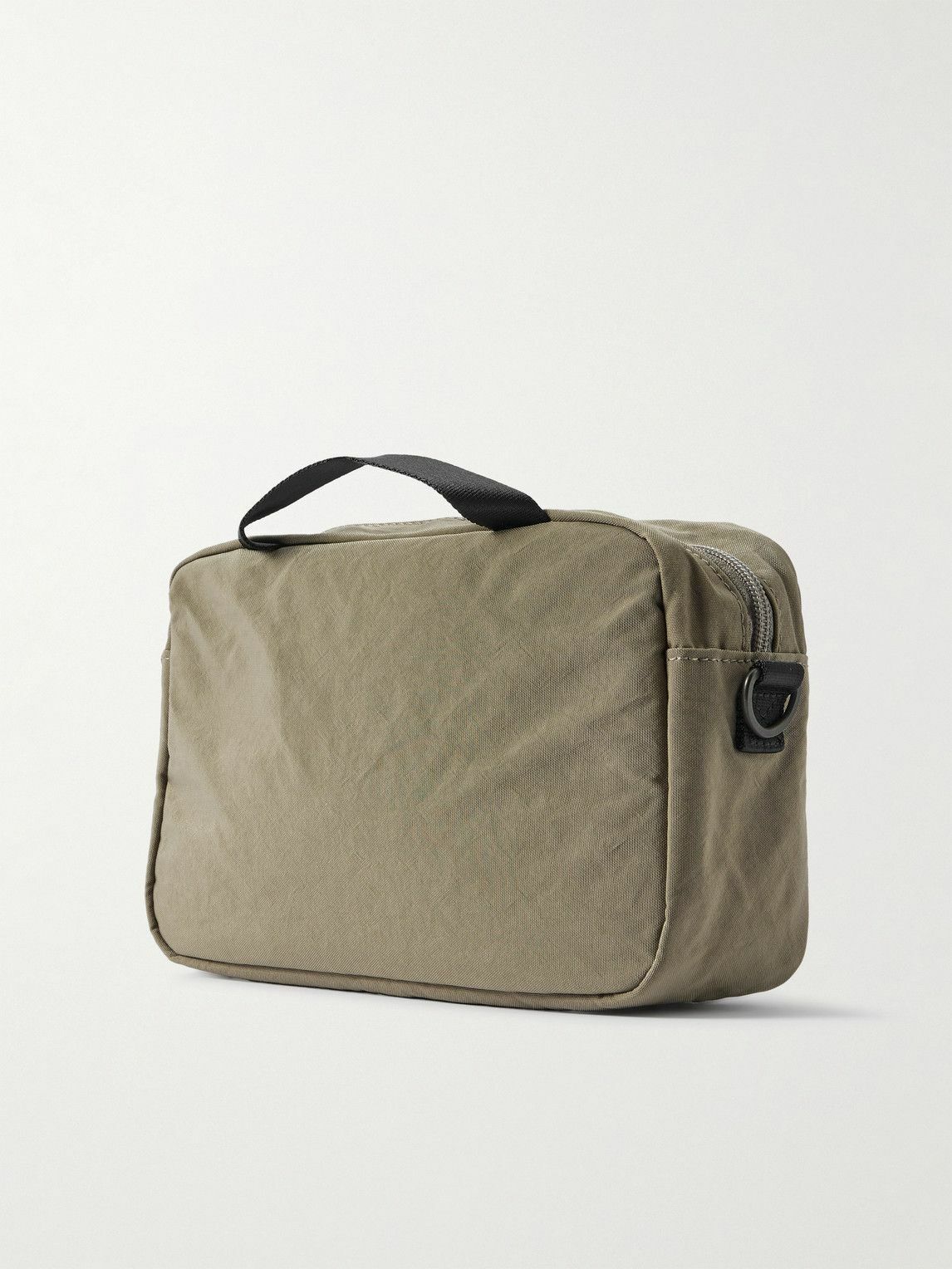 Master-Piece - Root S Leather-Trimmed Nylon Messenger Bag