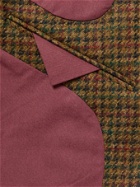 Tod's - Houndstooth Shetland Wool Blazer - Brown