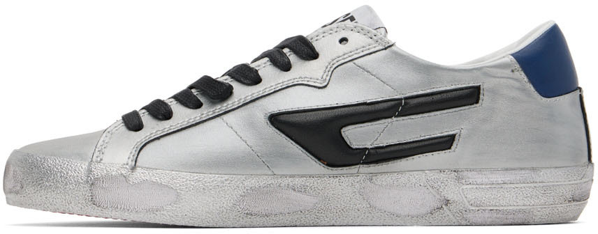 Diesel Silver S-Leroji Sneakers Diesel