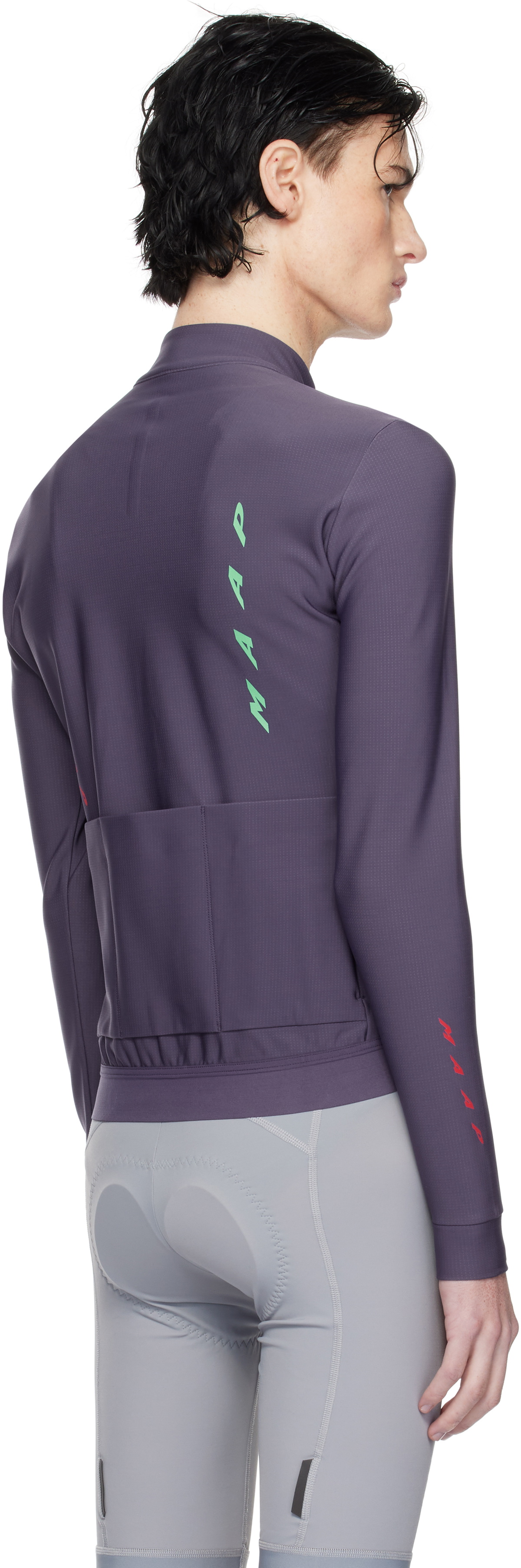 MAAP Purple Level Thermal LS Jersey 2.0 T-shirt