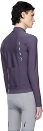 MAAP Purple Level Thermal LS Jersey 2.0 T-shirt