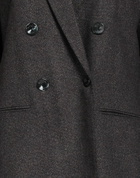 Agnona Womens Blazer Plum