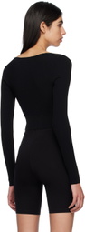 Live the Process Black Verso Wrap Long Sleeve T-Shirt