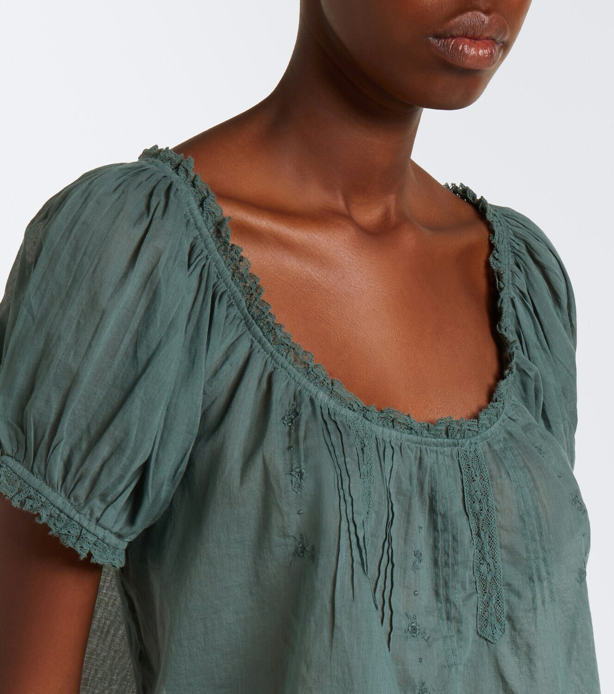 Dôen Frederica cotton voile top