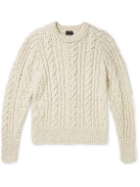 Chamula - Cable-Knit Merino Wool Sweater - Neutrals