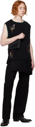 Andersson Bell Black Mushroom Vest