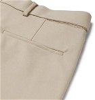 Haider Ackermann - Skinny-Fit Embroidered Wool-Blend Twill Trousers - Beige