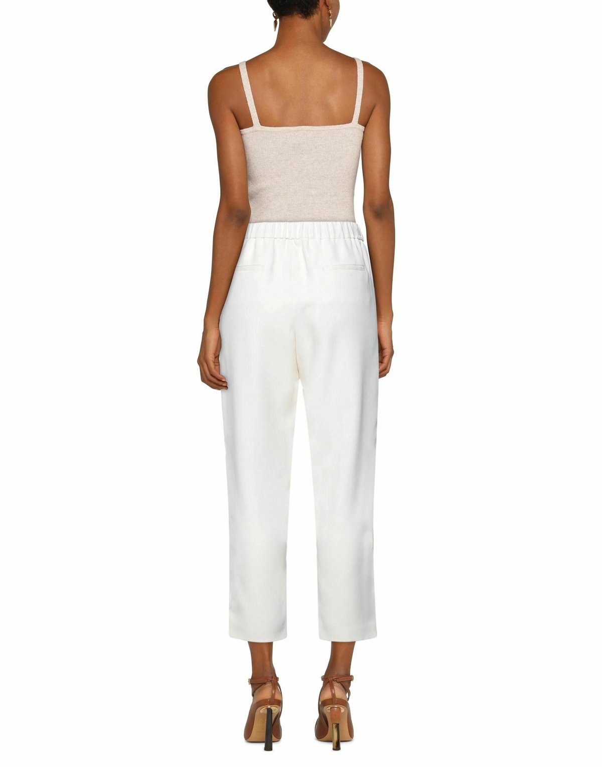 Peserico Womens Pants Ivory