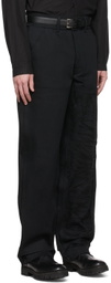 AIREI SSENSE Exclusive Black Paneled Jeans