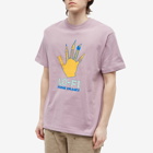 Lo-Fi Men's Fringe Images T-Shirt in Washed Berry