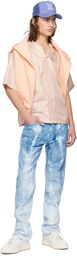 AMIRI Blue Tie-Dye Jeans