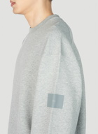 Y-3 - Logo Print Sweatshirt in Grey