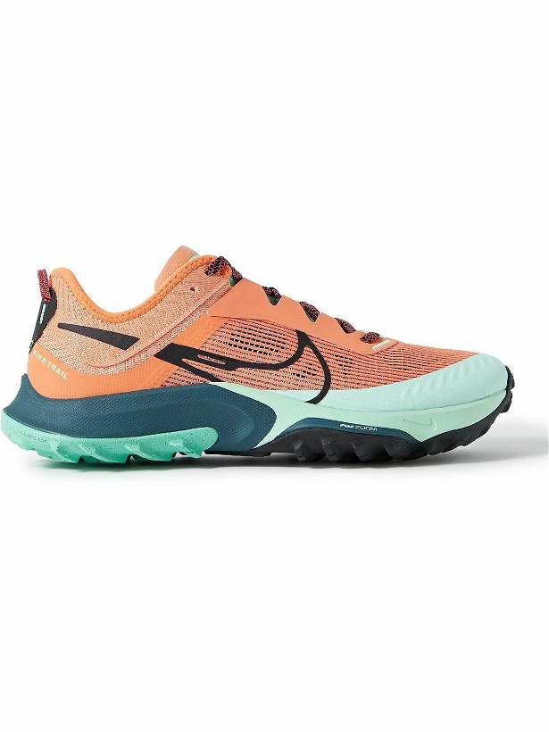 Photo: Nike Running - Air Zoom Terra Kiger 8 Rubber-Trimmed Mesh Trail Running Sneakers - Orange