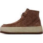Marsèll Brown Parapana Leather Ankle Boots