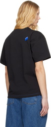 ADER error Black Blue Net Product. 49 T-shirt
