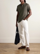 NN07 - Paul 3462 Slim-Fit Organic Cotton and Lyocell-Blend Piqué Polo Shirt - Green