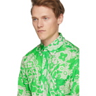 HOPE Green Paisley Super Shirt