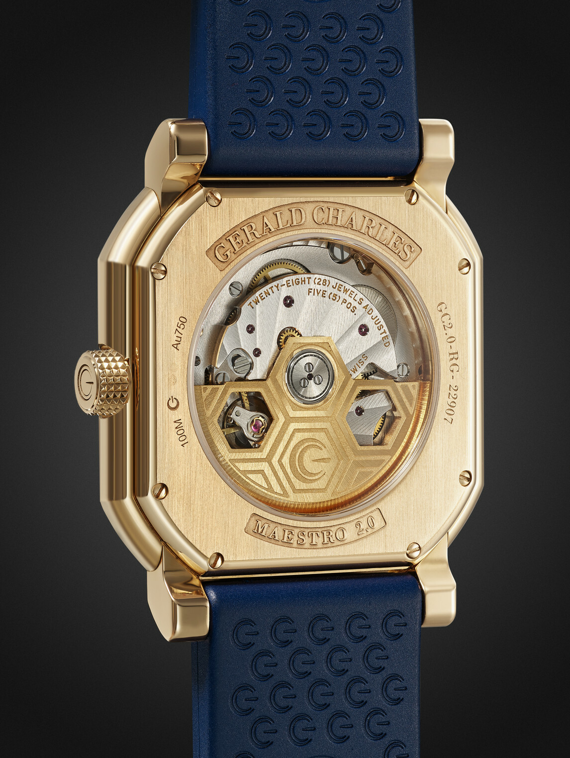 Gerald Charles - Maestro 2.0 Ultra-Thin Automatic 18-Karat Rose Gold Watch, Ref. GC2.0-RG-01