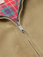 Baracuta - G9 Suede Harrington Jacket - Neutrals