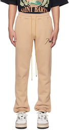 Rhude Beige Classic Lounge Pants