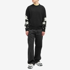 Palm Angels Men's Palms Crew Knit in Black
