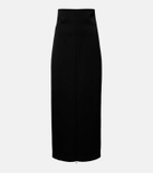 The Row Iphora wool maxi skirt