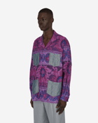 Print Corduroy Shirt