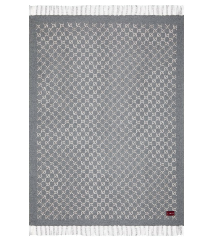 Photo: Gucci GG wool and cashmere blanket