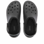 Crocs Women's Classic Platform Lined Clog in Black