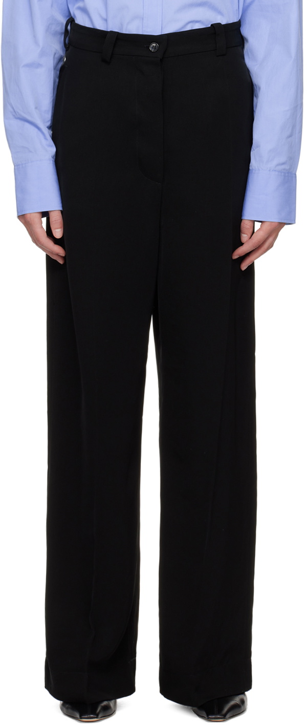 Teurn Studios SSENSE Exclusive Black Meg Trousers