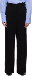 Teurn Studios SSENSE Exclusive Black Meg Trousers