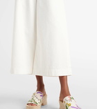 Loewe Paula's Ibiza cotton wide-leg pants