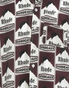 Rhude Mens Shirt Chocolate in Brown