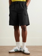 Noah - Cotton-Ripstop Drawstring Cargo Shorts - Black