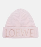 Loewe Logo wool beanie
