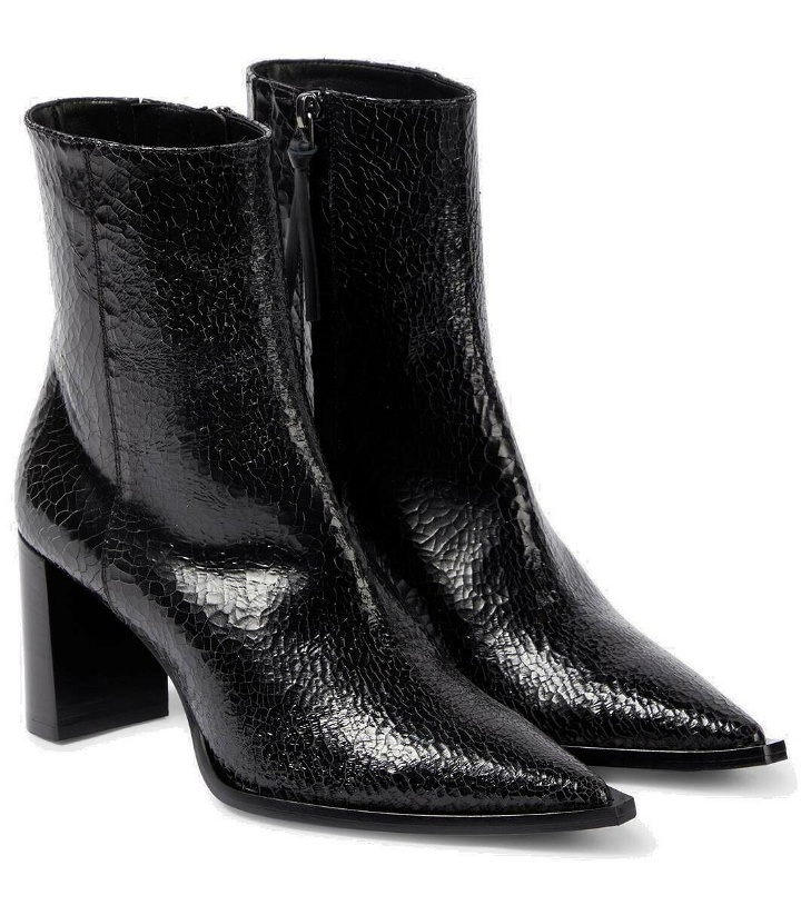 Photo: Dorothee Schumacher Crackle Edginess leather ankle boots