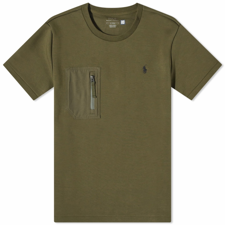 Photo: Polo Ralph Lauren Men's Next Gen T-Shirt in Company Olive