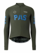 Pas Normal Studios - Mechanism Logo-Print Cycling Jersey - Green