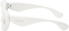 LOEWE Off-White Inflated Cateye Sunglasses