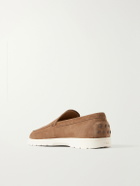 Tod's - Suede Loafers - Brown