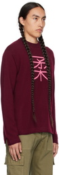 LISA YANG Burgundy Martine Sweater