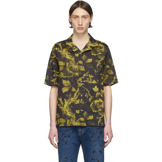 Photo: McQ Alexander McQueen Black and Yellow Yoke Billy Shirt