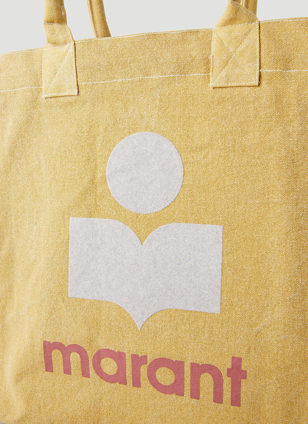 ★Isabel Marant★ Small Suede Yenki Logo Tote Bag Light Yell Isabel Marant Women's Yenky Tote Bag - Yellow | Coggles