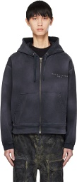 GUESS USA Black Faded Hoodie